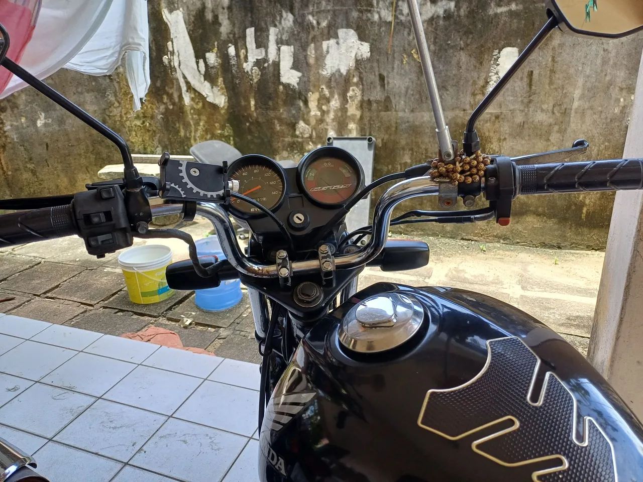 Honda Fan 125 2009 Pardida eletrica.Só no ponto de transferir. - Foto 14