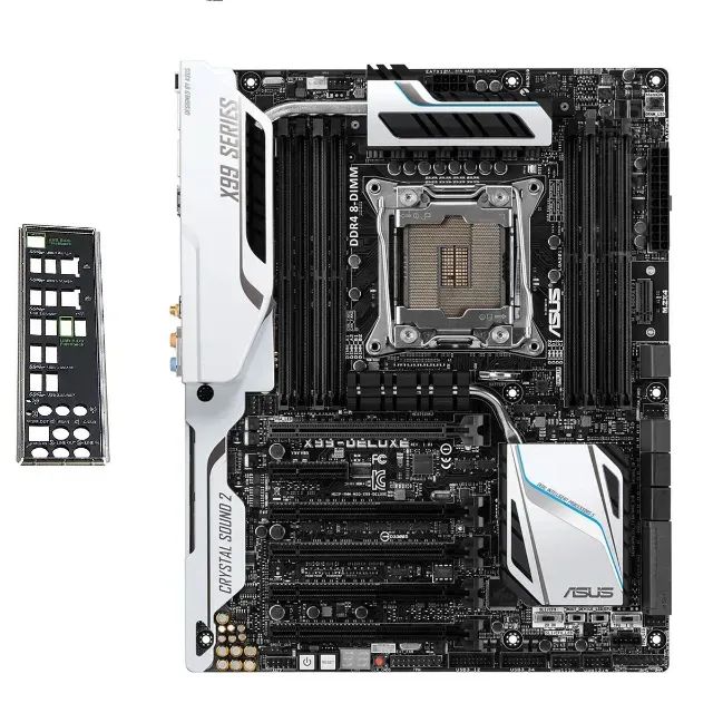 Placa-mãe Asus X99-deluxe Lga 2011-3 Intel X99 Ddr4 Atx