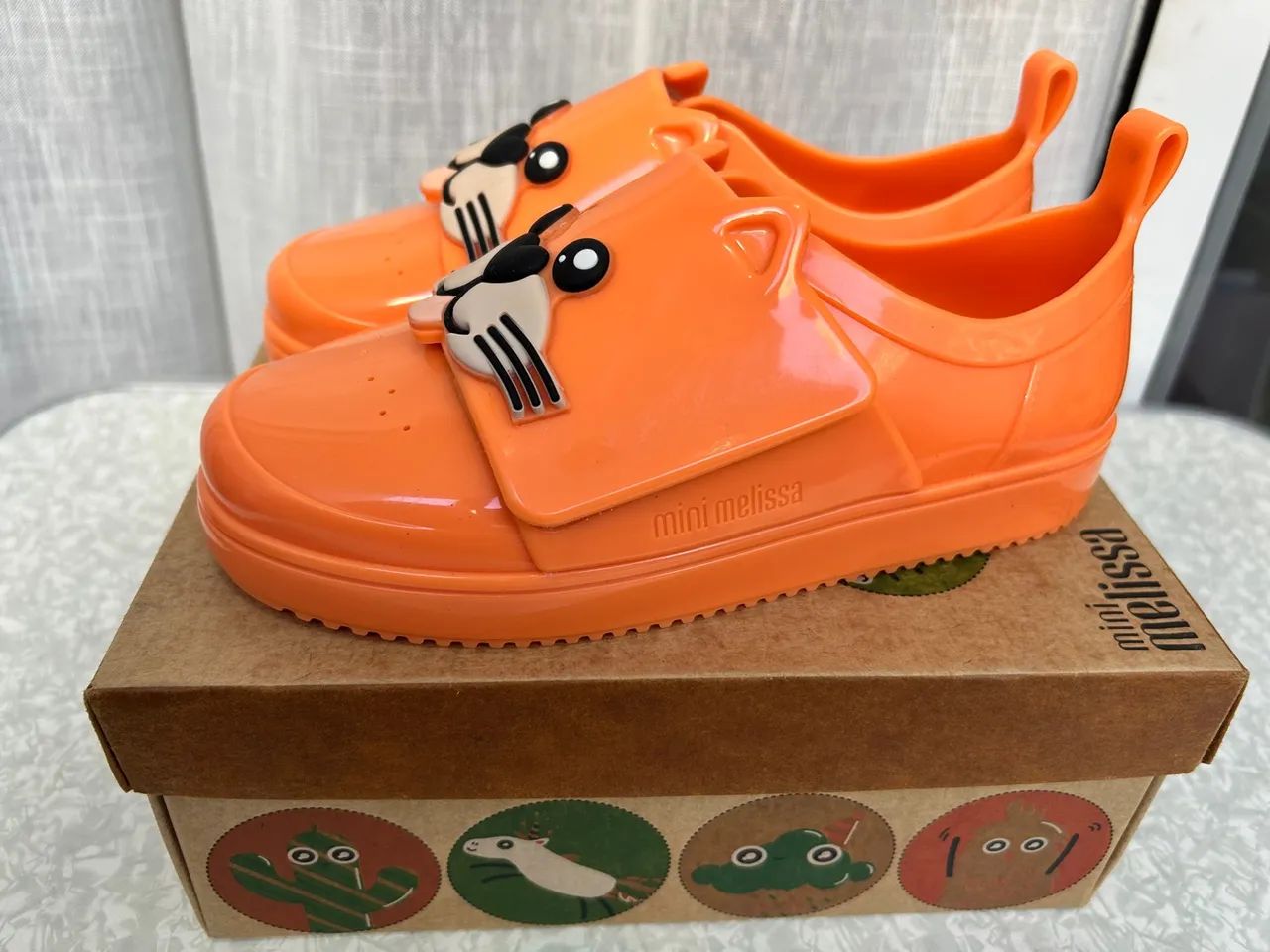 mini melissa safari laranja nunca usado  - Foto 4