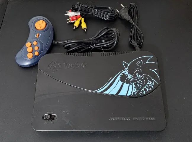 Console Master System 135 jogos, ótimo estado. Tudo funcionando!