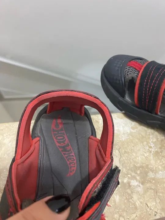 Sandálias Menino - Hot Wheels (Grandene)  - Foto 4