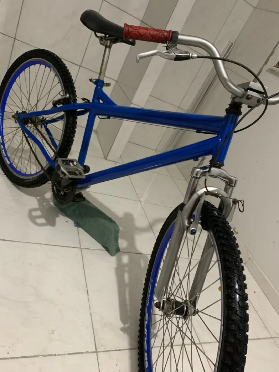 Bicicleta Mountain Bike Azul Aro 26