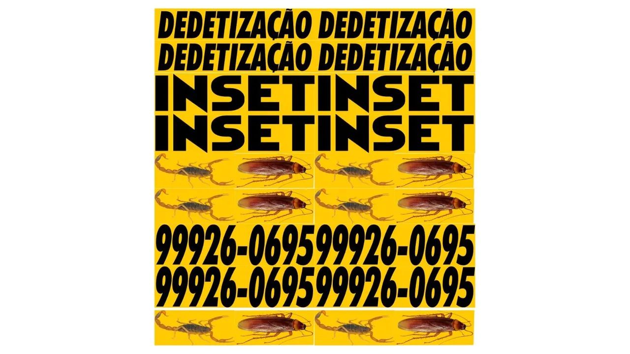 Inset dedetização  - Foto 3