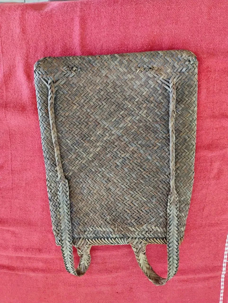 Mochila Balinesa de ratan - Foto 2