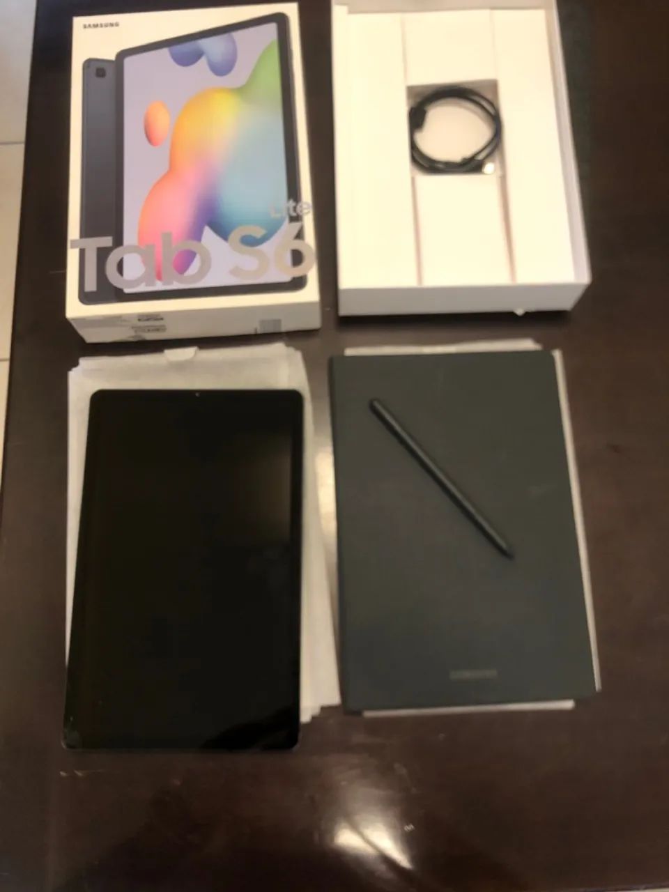 Tablet Samsung Galaxy Tab S6 Lite na Caixa