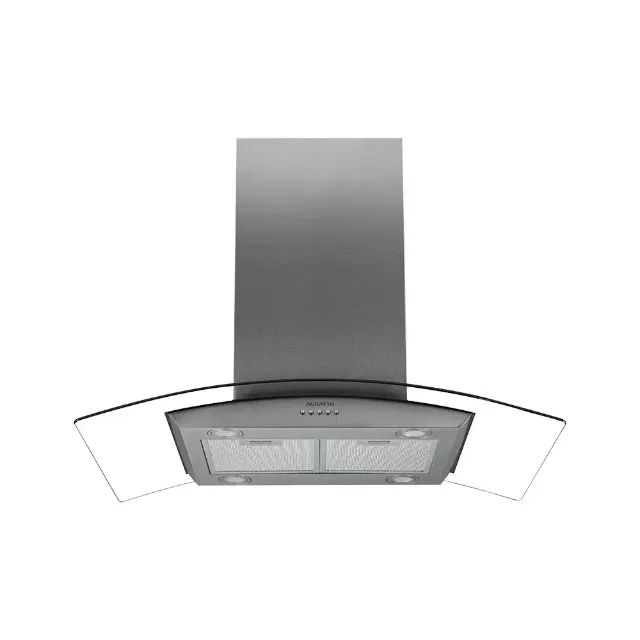 COIFA AGRATTO VIDRO INOX 90CM ILHA 90CM CVT90-02 220V AGRATTO 7417 - Foto 2