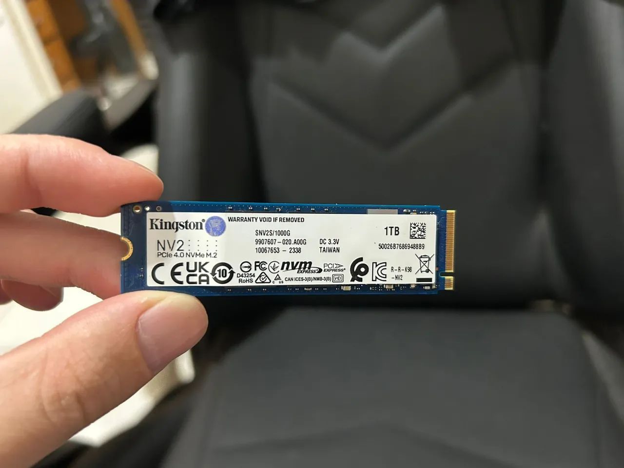 Kingston NV2 SSD 1TB M.2 NVMe (PCIe 4.0) – Formatted and Ready to Use64617795347971121