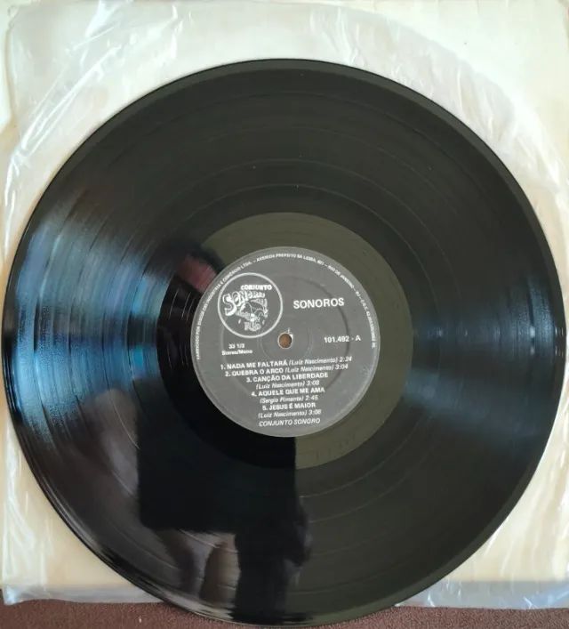 Lp Disco De Vinil Gospel Evangélico - Conjunto Sonoros - Foto 3