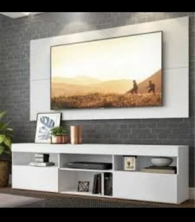 Promoção Rack + Painel Branco  60''  - 10/03/25/  