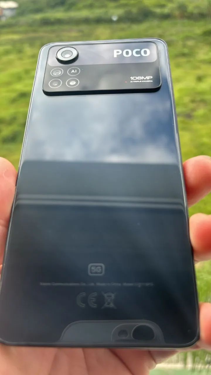 Telefone Smartphone Xiaomi Poco X4 Pro 5G novíssimo