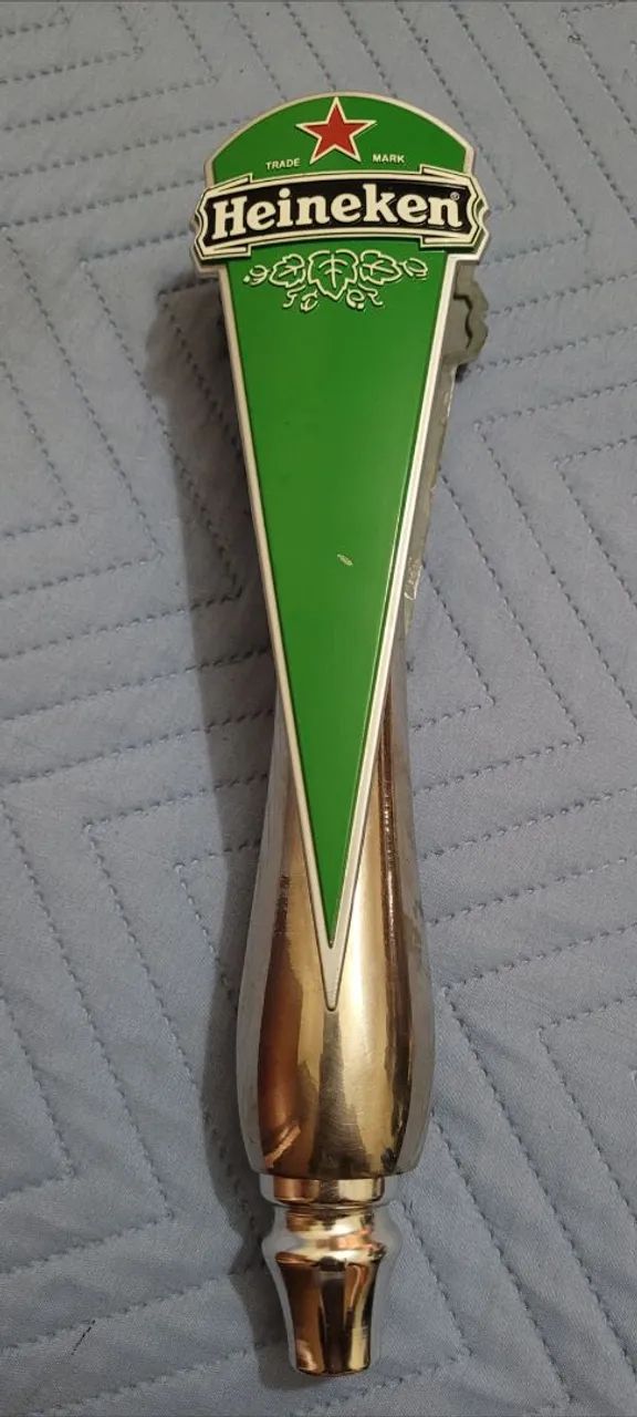 Manopla para choppeira / Taple Handle Heineken Original - Foto 3