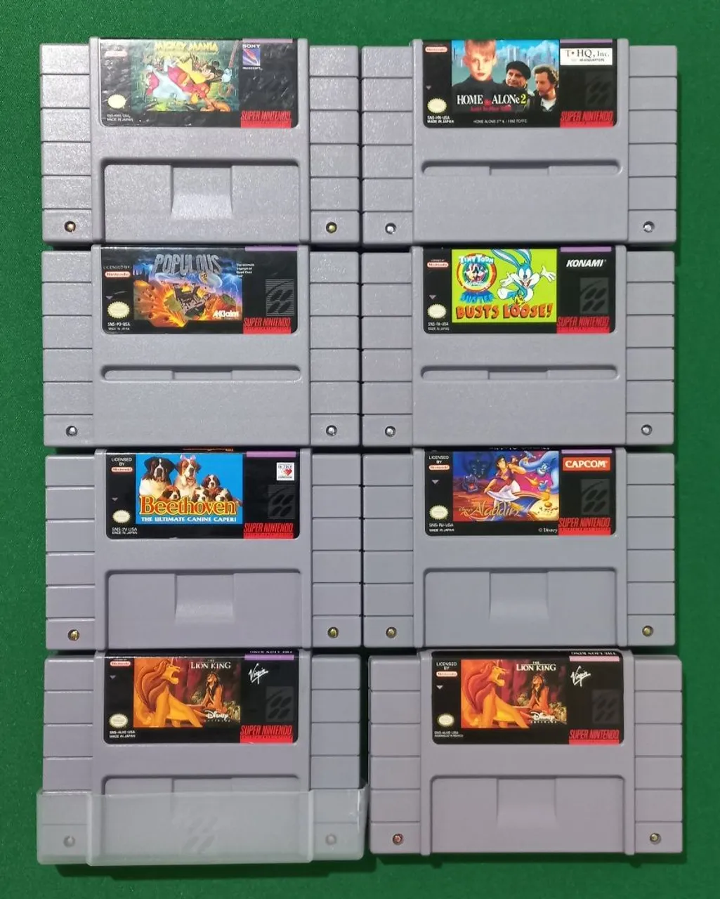 Jogos Originais Super Nintendo