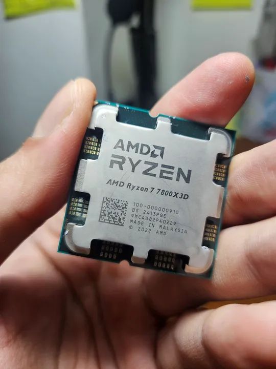 Processador ryzen 7 7800x3d (apenas 7 meses)