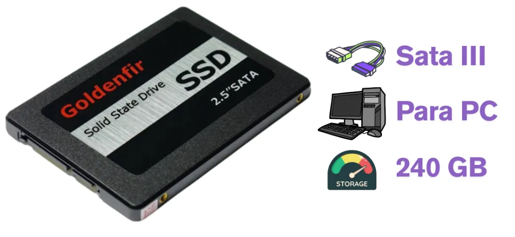 [Novo] Acelere Seu Computador com SSD de 240 GB SATA III