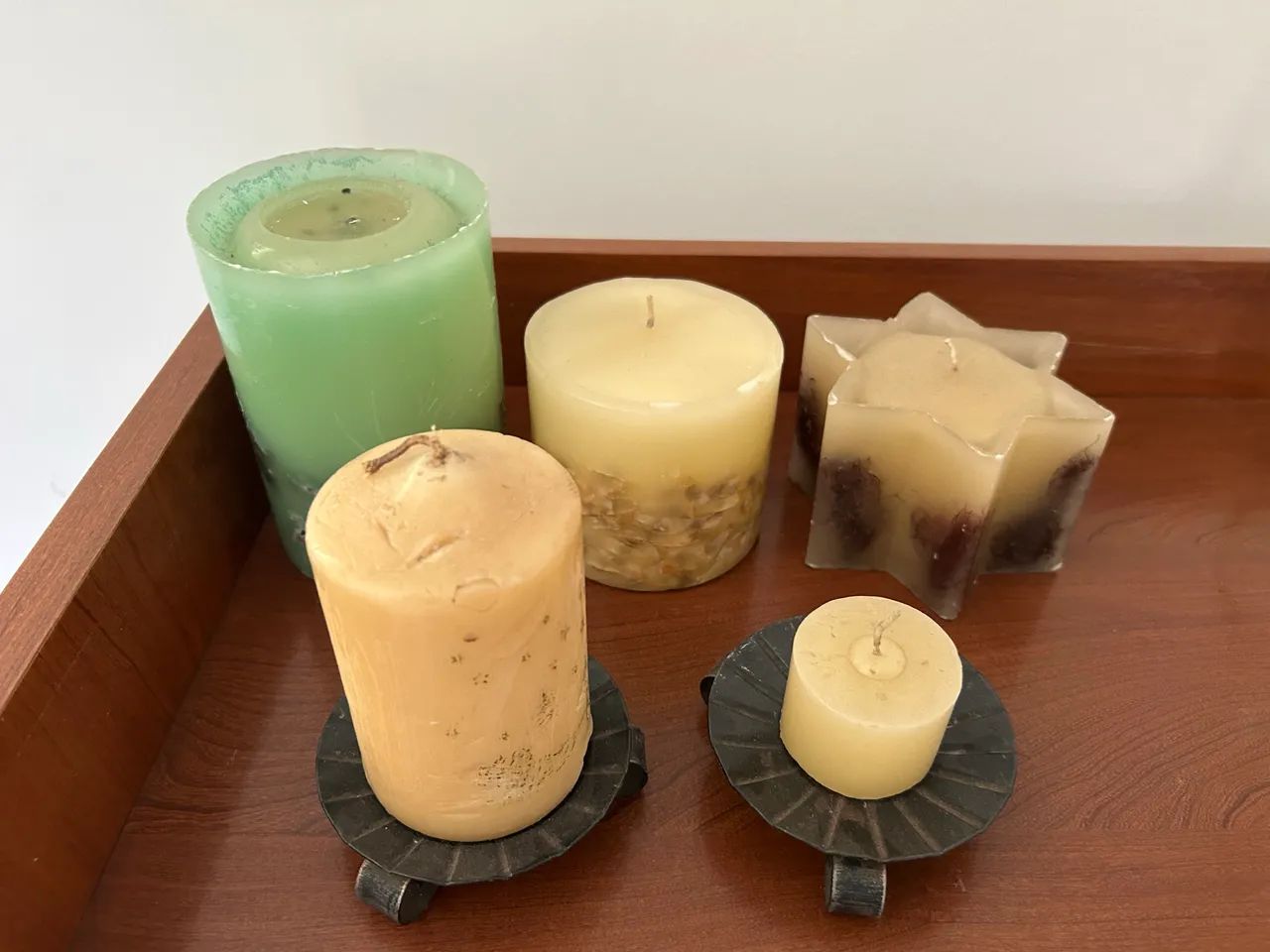 Velas artesanais - 5 unidades - Foto 2