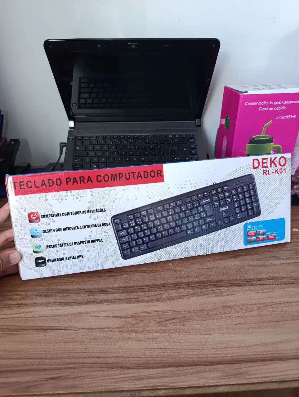 Teclado para Computador DEKO RL-K01