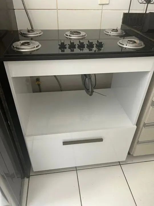 Balcão compacto para Cooktop 4 ou 5 bocas peça nova pronta entrega  - Foto 3