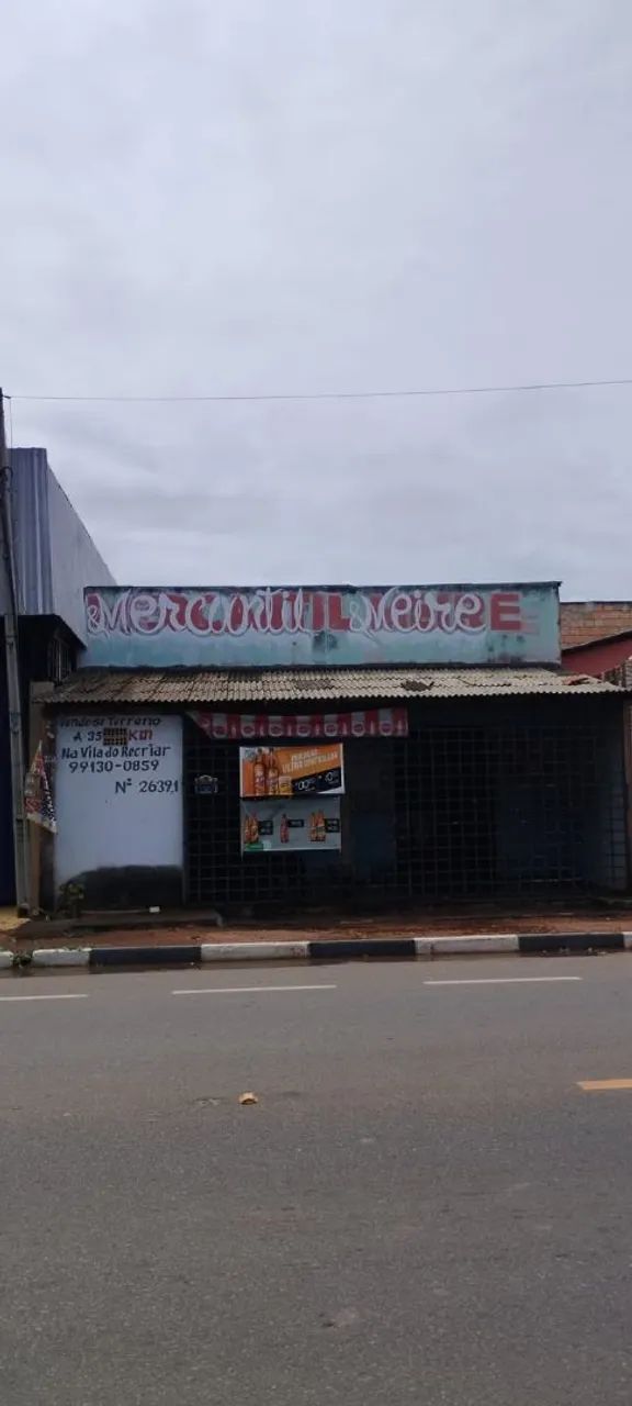 Vende-se ponto comercial (com casa)