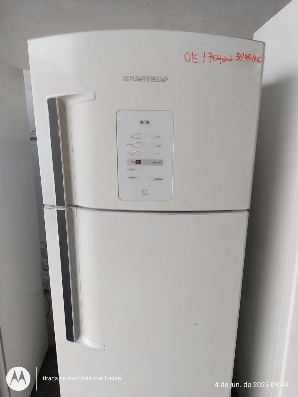 Geladeira Brastemp Alive
