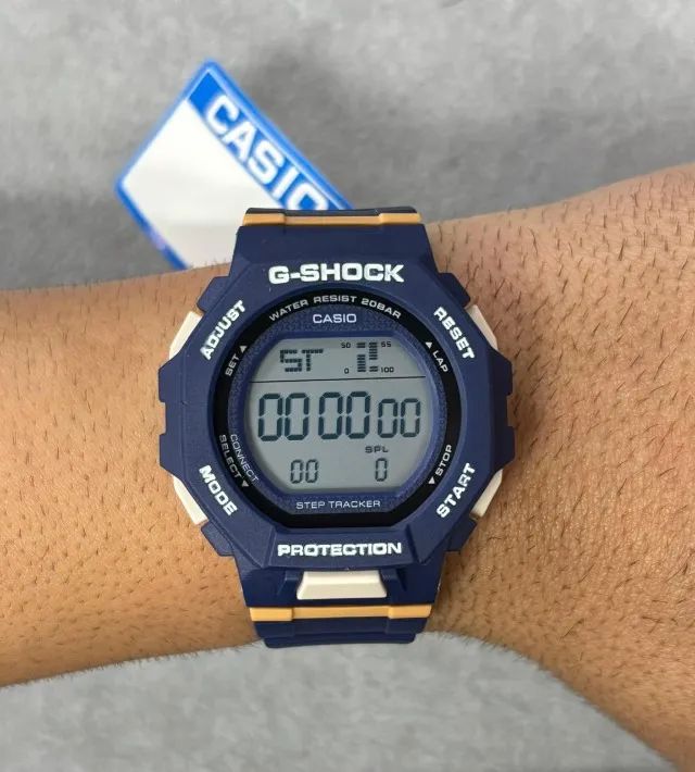Relógio G-Shock Masculino Resistente (Cronômetro e Led) - Novo 