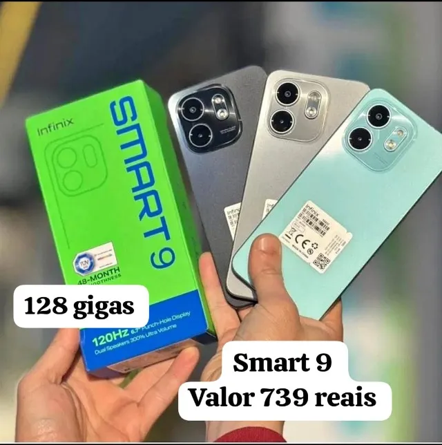 Infinix Smart9 -128 gigas, excelente aparelho.