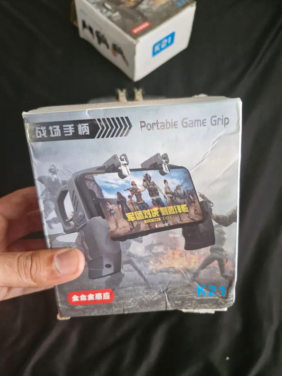 Controle Gamepad dois gatilhos  para Celular para Jogos - Novo - Foto 2