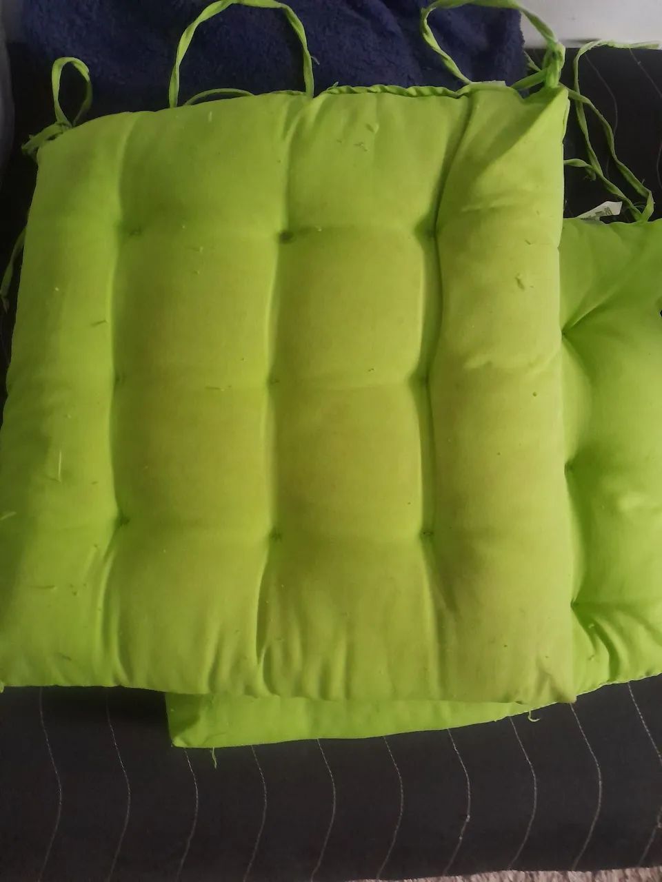Almofadas para cadeiras - verde