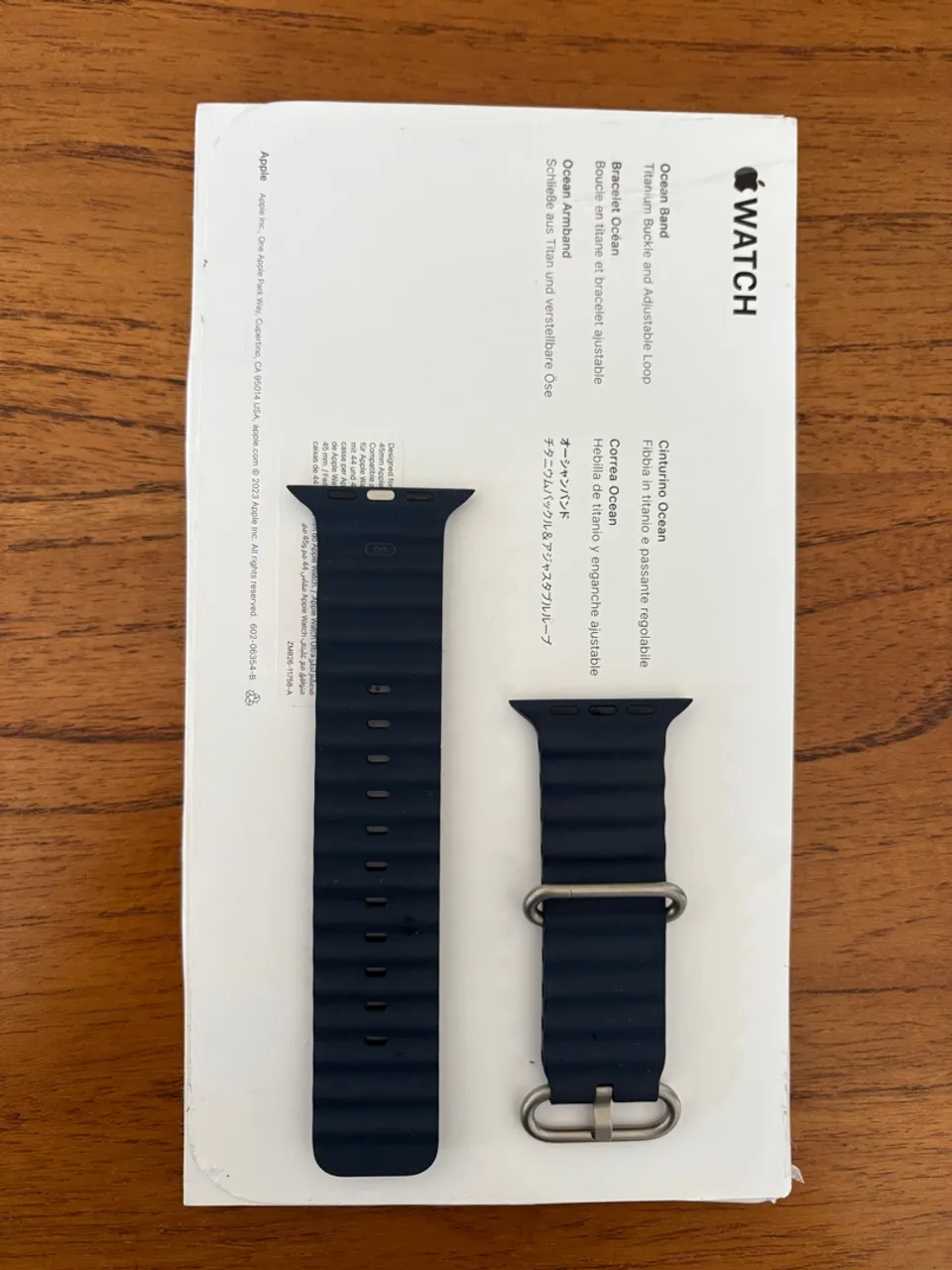 Pulseira Apple Ocean - Azul