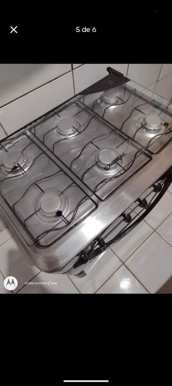 Fogão 6 bocas Em Perfeito Estado  - Foto 5