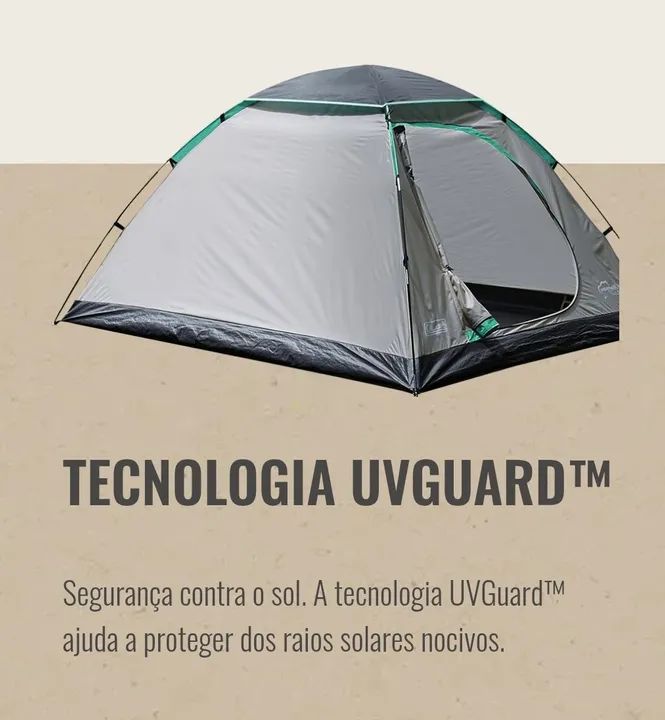 Barraca Aruba Coleman 4 Pessoas - Foto 3