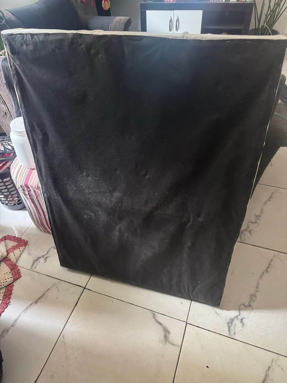 Cabeceira de Cama em Corino (Solteiro) - Foto 3