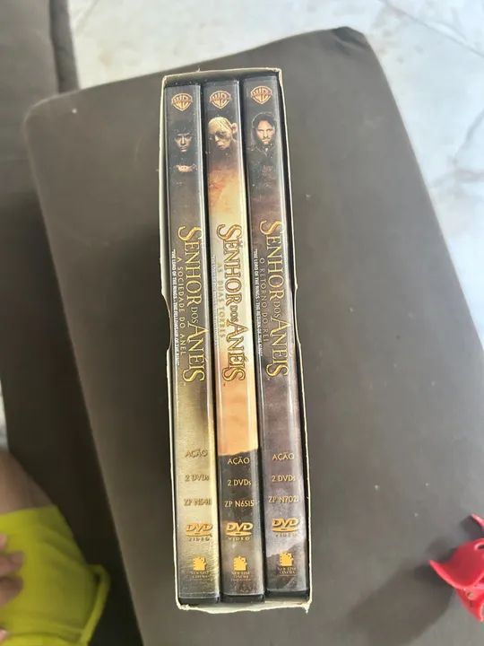 O Senhor dos Anéis - Trilogia Completa (DVD) - Foto 2