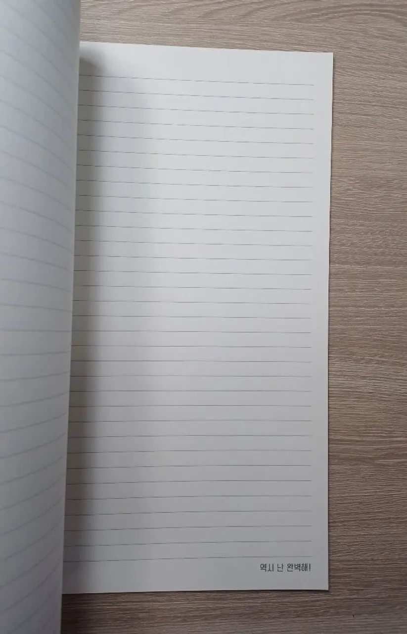 Caderno Coreano Pautado B5 - Importado da Coreia - Foto 3