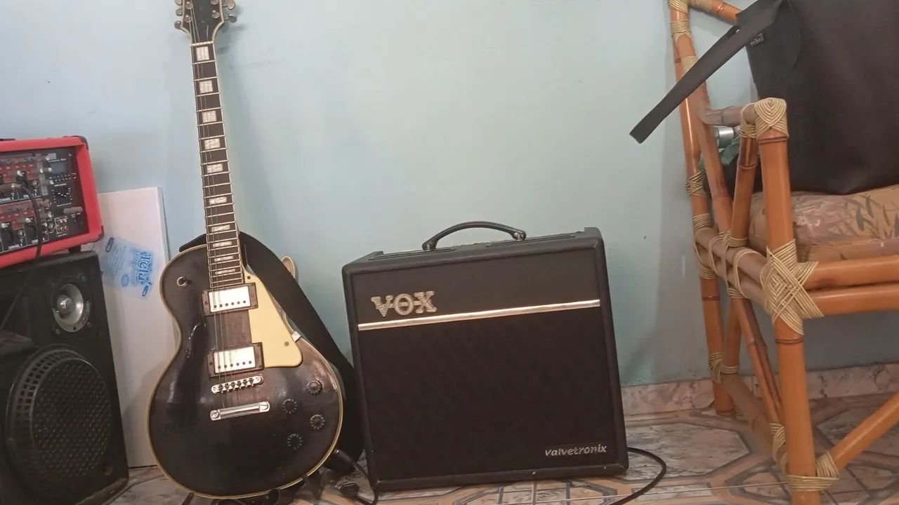 Amplificador caixa cubo de guitarra Vox VT 40 qualidade excelente  - Foto 4
