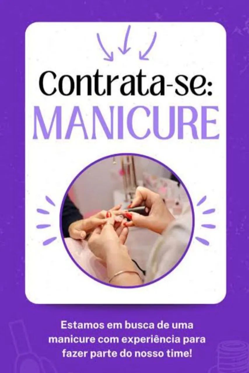Manicure e cabeleireira 