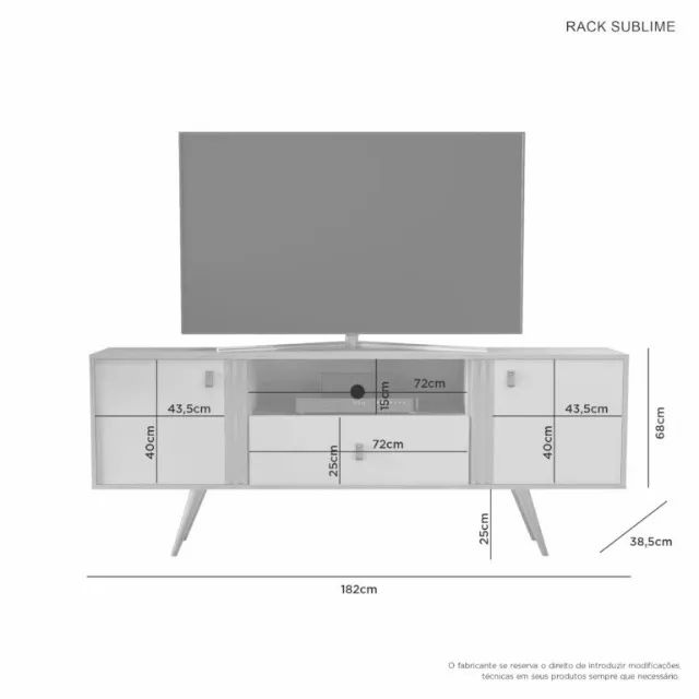 Pronta entrega! Código 0010 182cm até 70"  - Receba em até 48h.  - Foto 2
