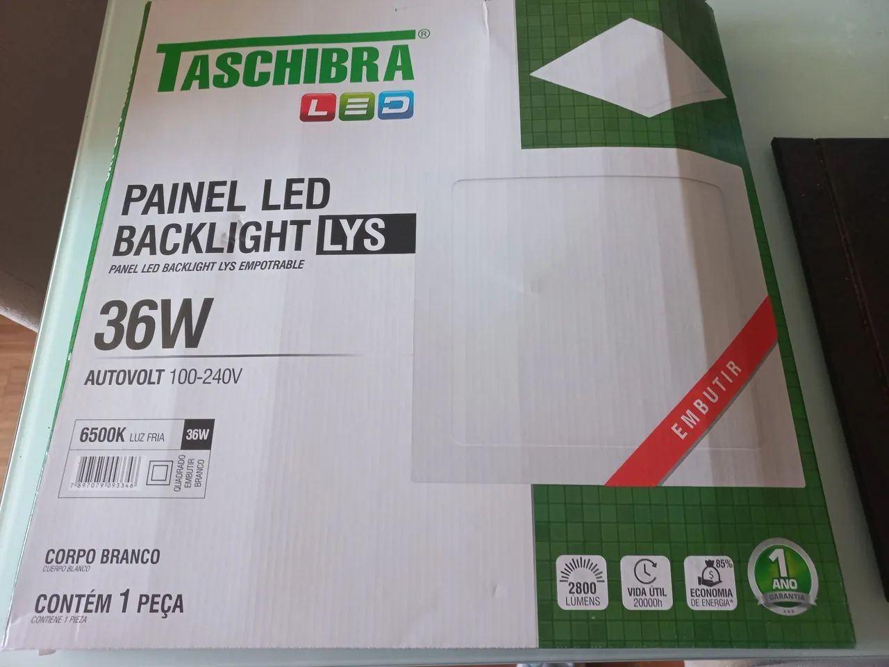 Painel LED Backlight LYS KIT com 6 PCs - Luz Fria - Foto 3
