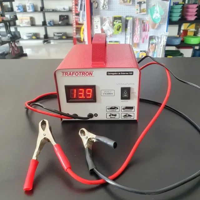 Carregador de Bateria 12v 20Amp. Hora COD:073