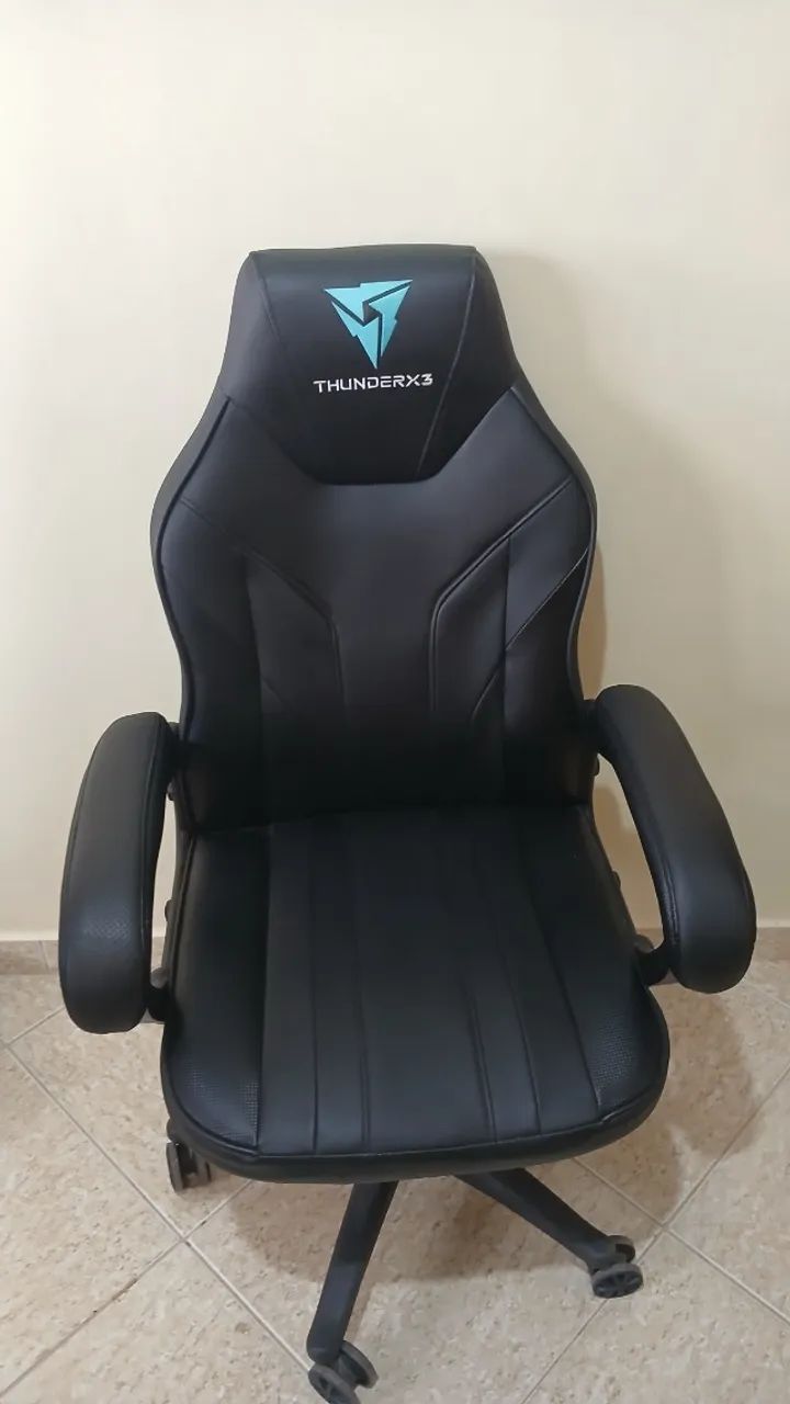 Cadeira Gamer EC1, ThunderX3 preta