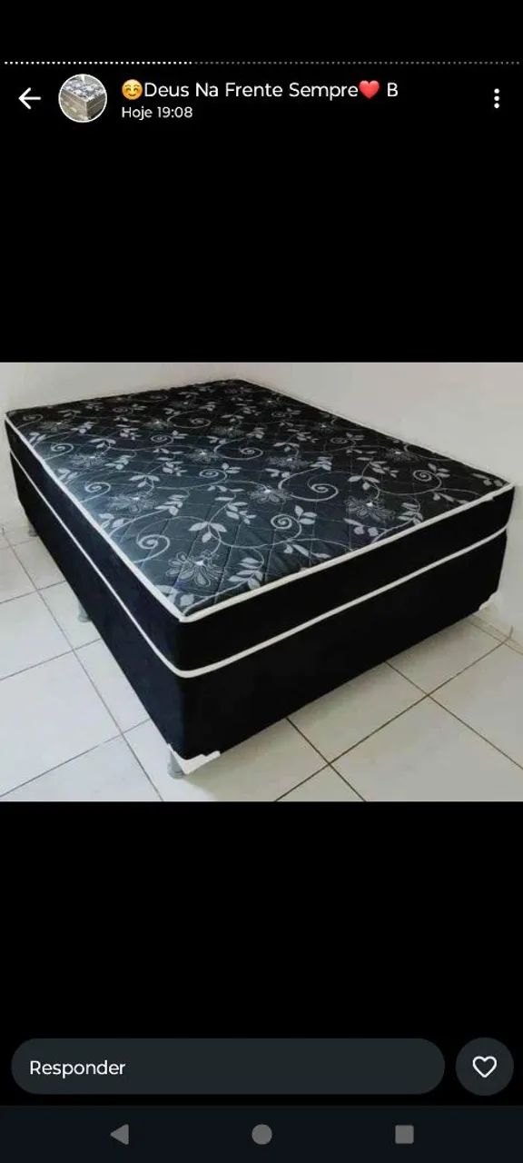 Cama box casal 