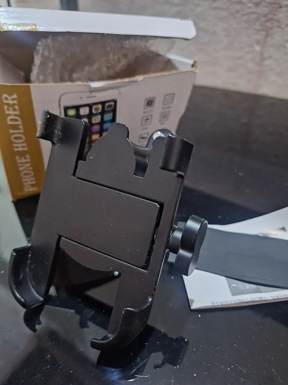 Suporte para celular para moto ou bike, de alumínio 
