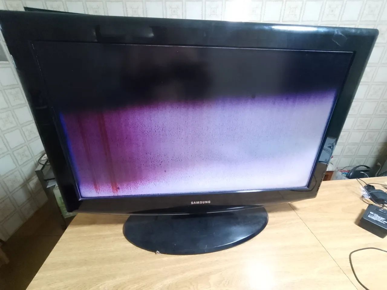TV Samsung com defeito 