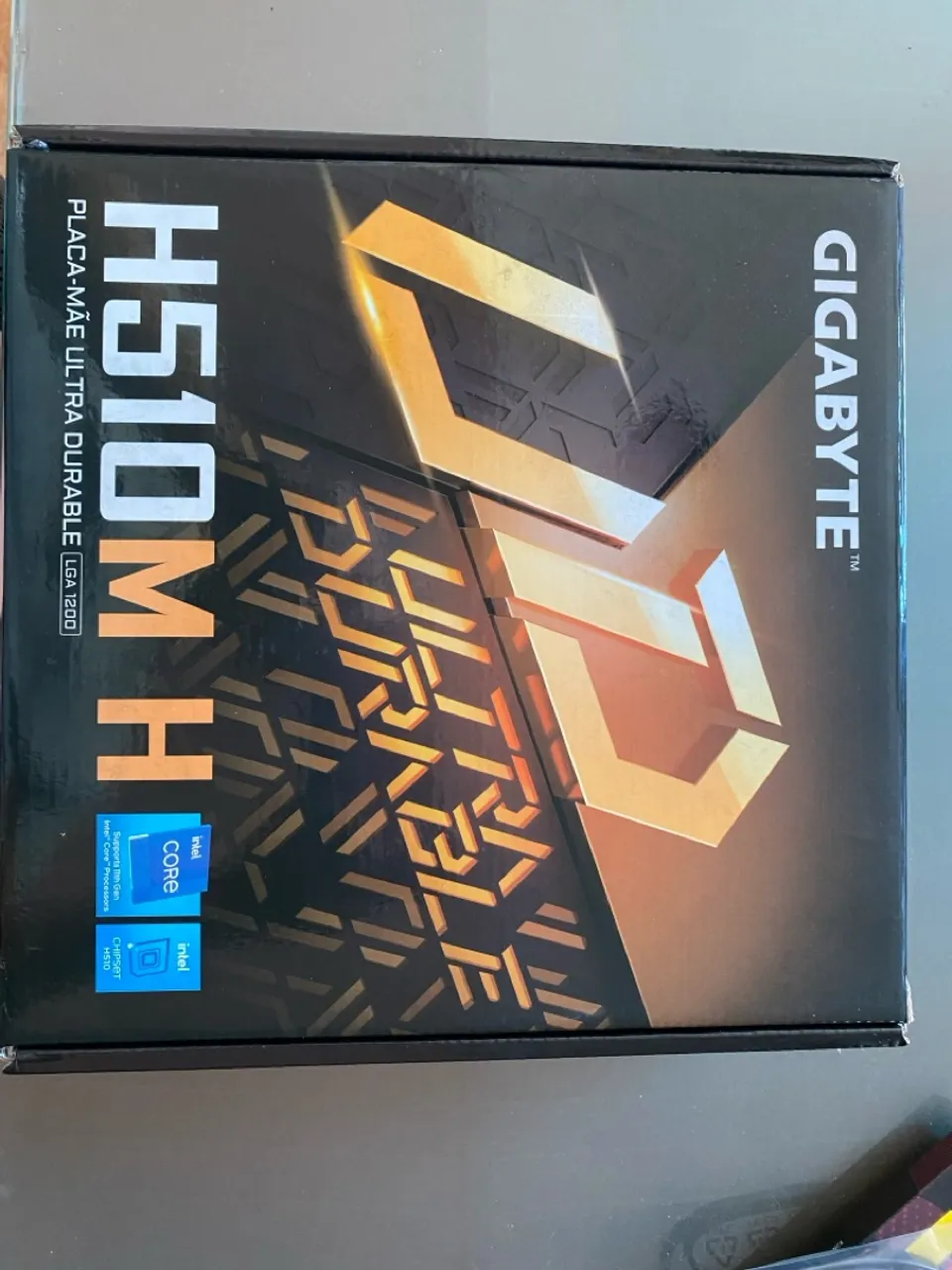 Placa-mãe Gigabyte H510M H - LGA 1200 Processador i5 10400