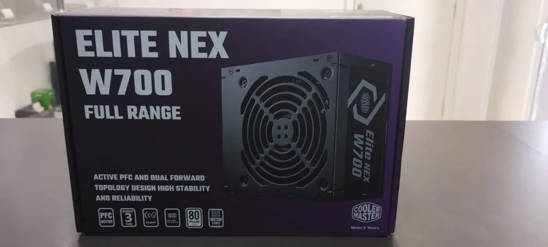 FONTE COOLER MASTER ELITE NEX W700 - 700W 80 Plus White