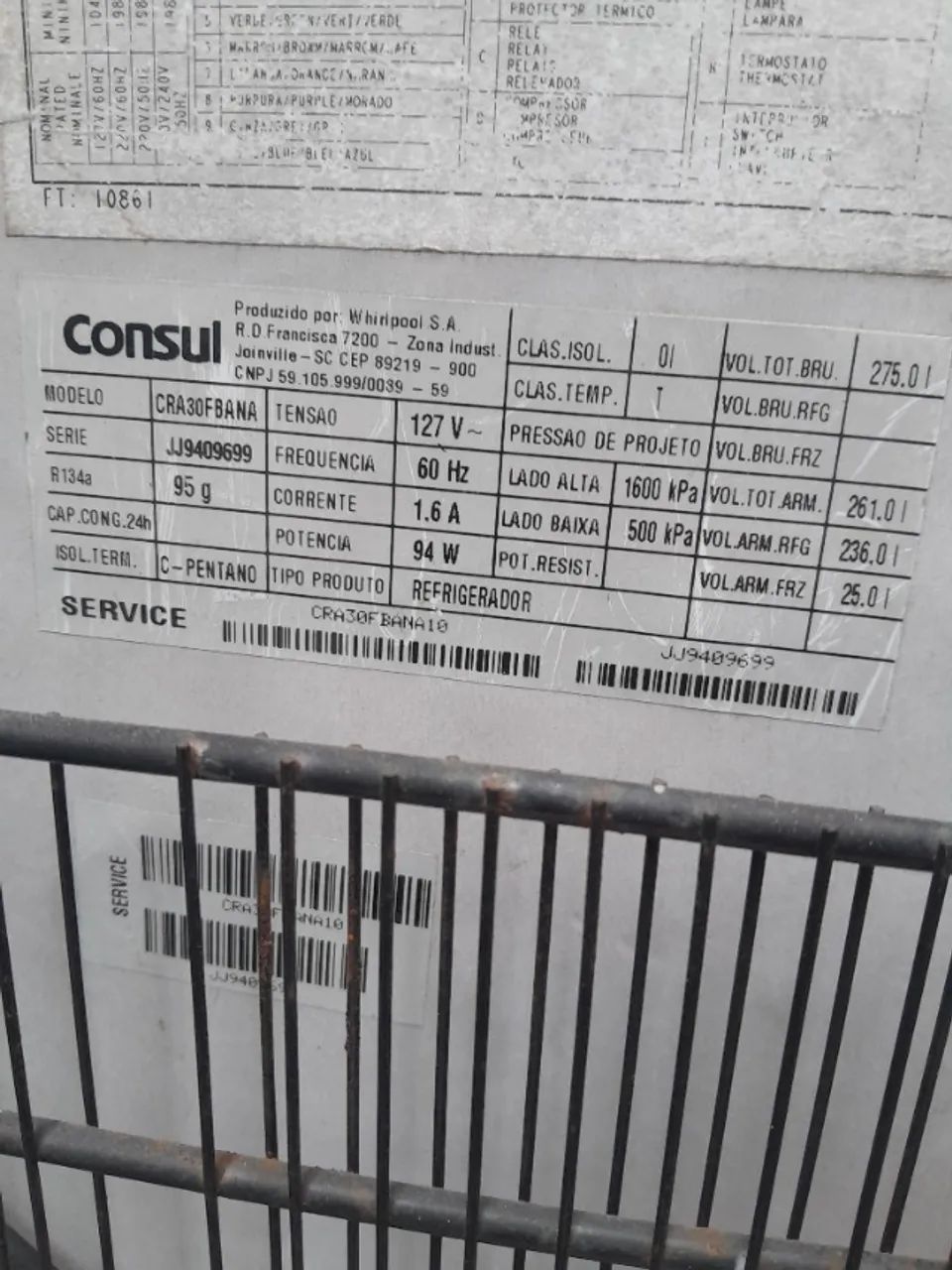 Geladeira Consul - Foto 3