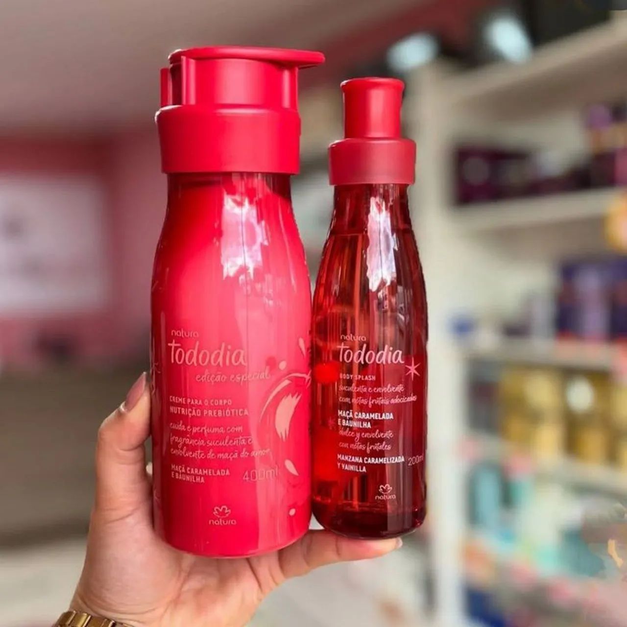 Kit Natura Tododia Maçã Caramelizada e Baunilha