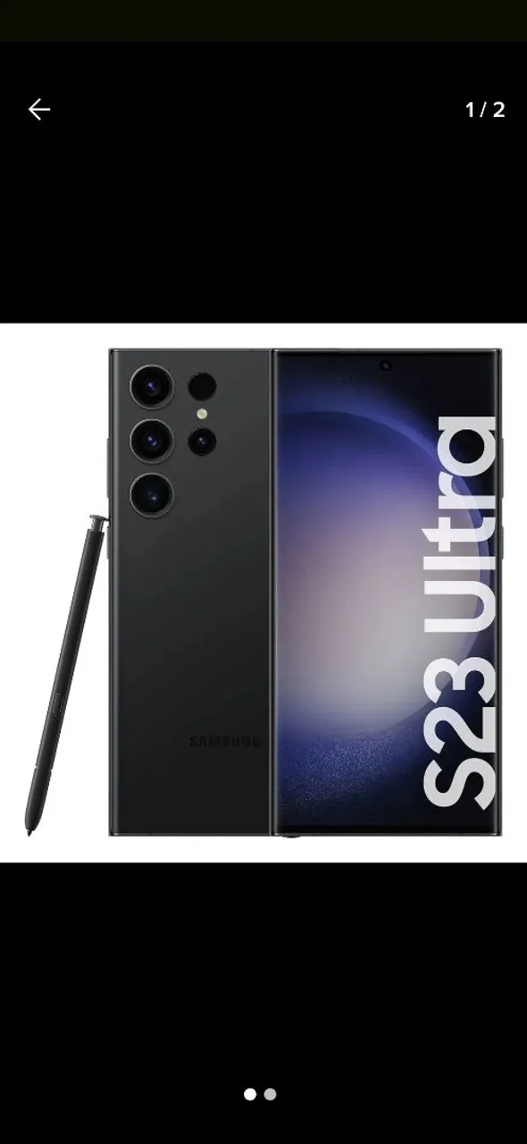 S 23 ultra 512G roxo. R$3.300,00