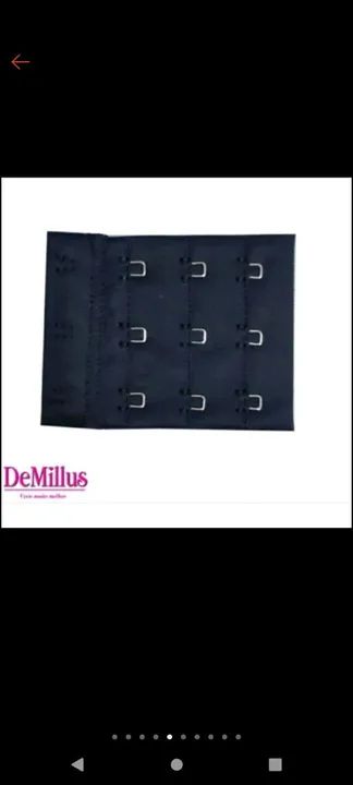 Estensor   de sutiã DeMillus - Foto 3