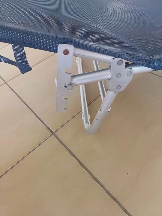 Espreguiçadeira de alumínio  - Foto 4