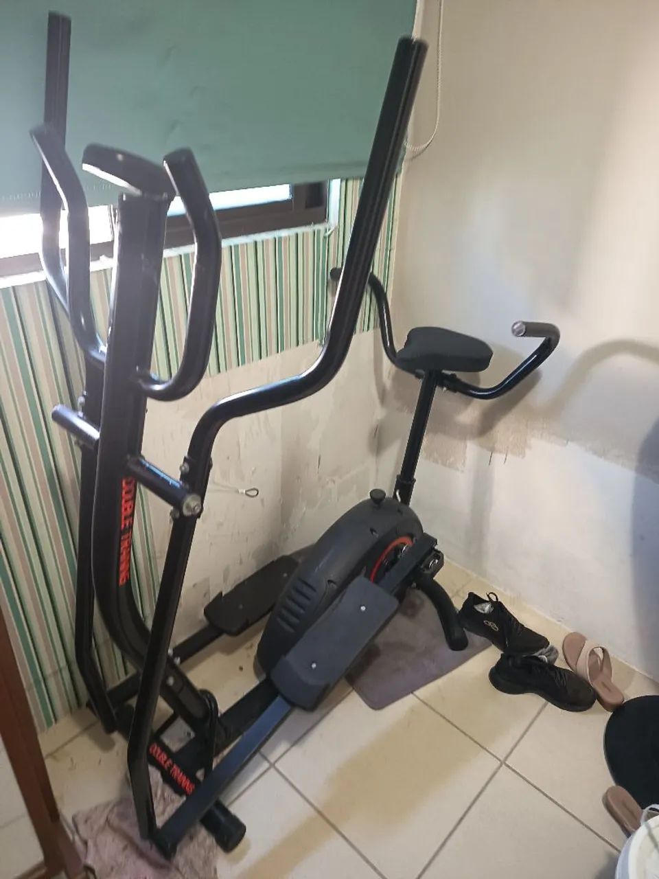 Elíptico e Bicicleta Ergométrica 2 em 1 Polimet Double Training  - Foto 4